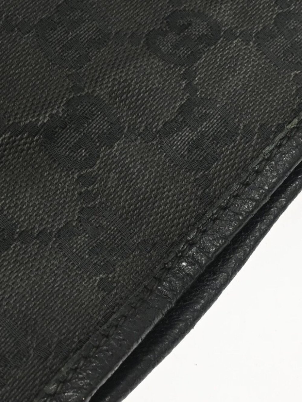 Gucci Black Canvas GG Shoulder bag - Picture 8 of 14